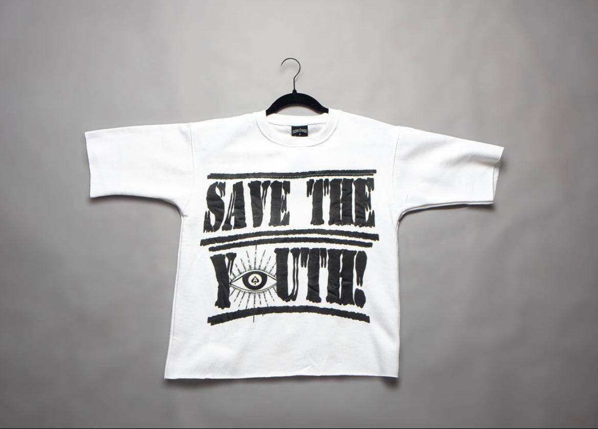 “SaveTheYOUTH” Cropped Tee