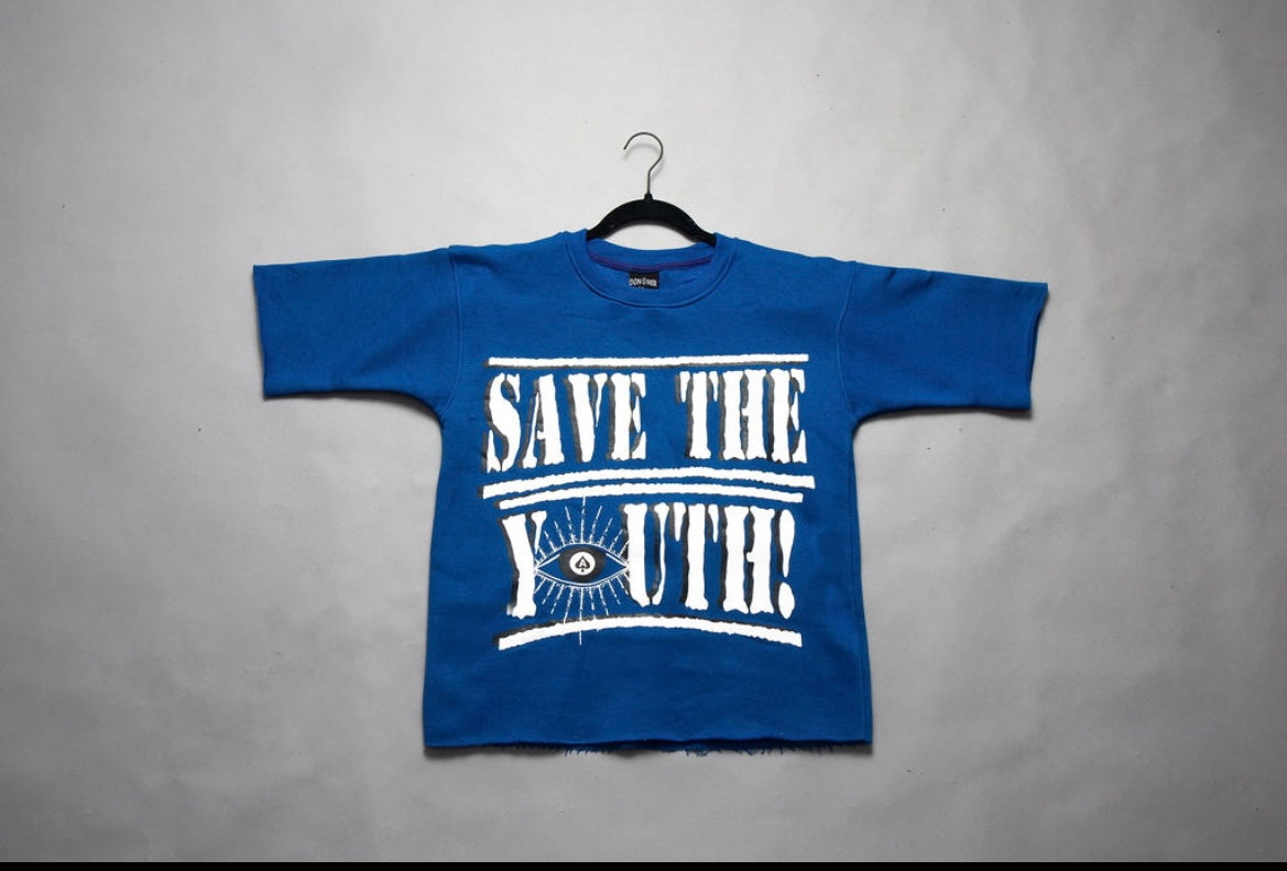 “SaveTheYOUTH” Cropped Tee