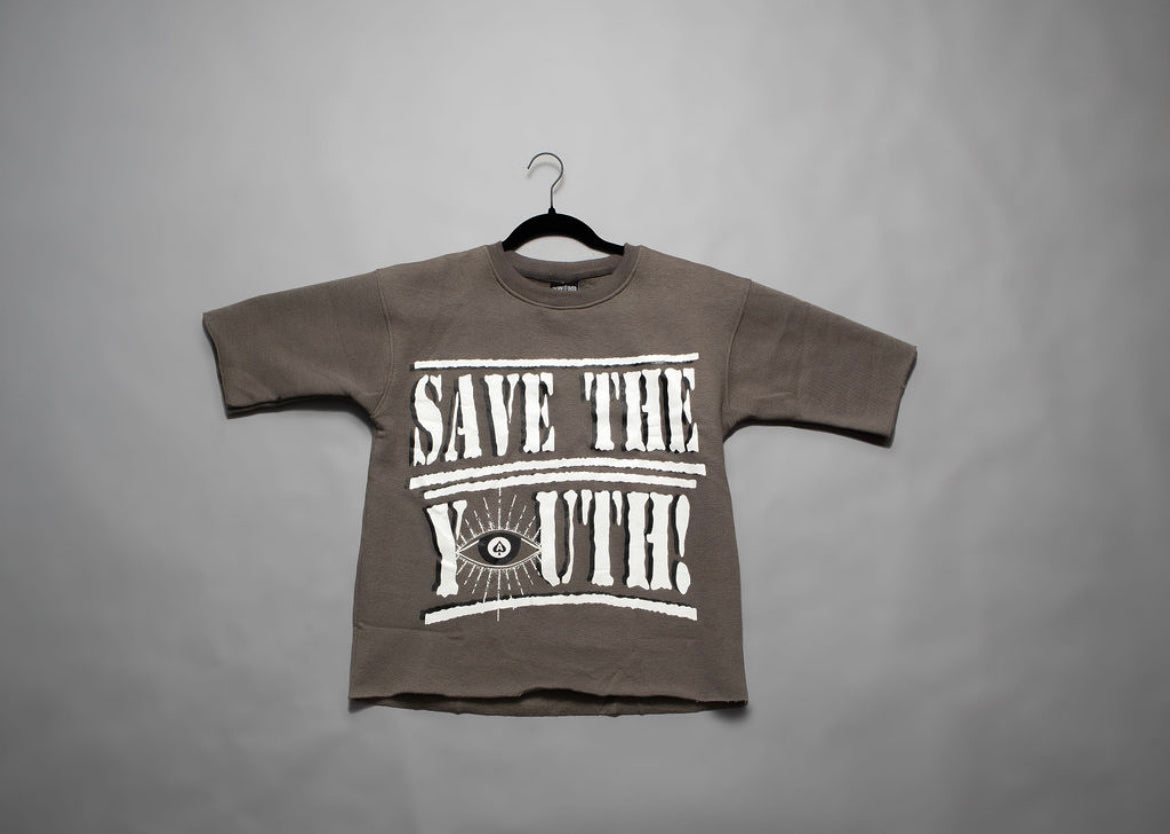 “SaveTheYOUTH” Cropped Tee