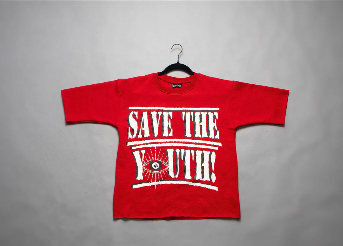 “SaveTheYOUTH” Cropped Tee